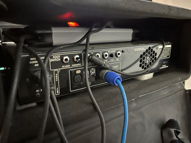 Amplificador bajo 400 watios cabezal + pantallas