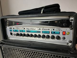 Amplificador bajo 400 watios cabezal + pantallas 