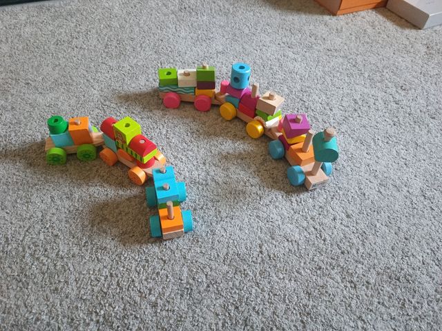 Tren de  madera infantil