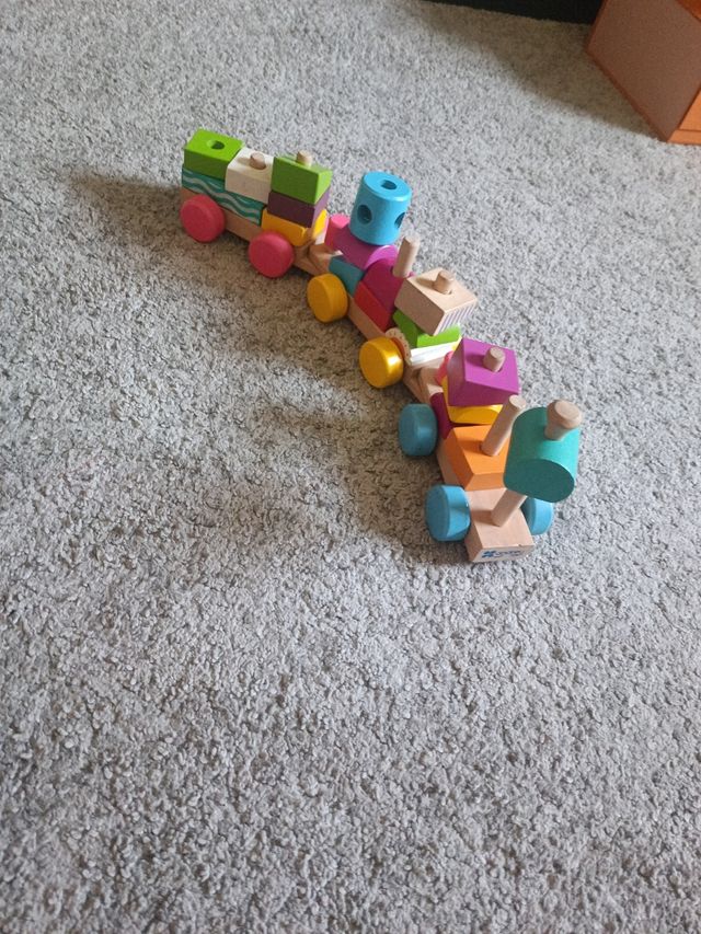 Tren de  madera infantil