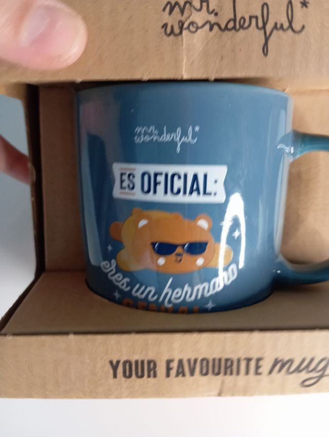 Taza Mr. Wonderful Hermano Genial