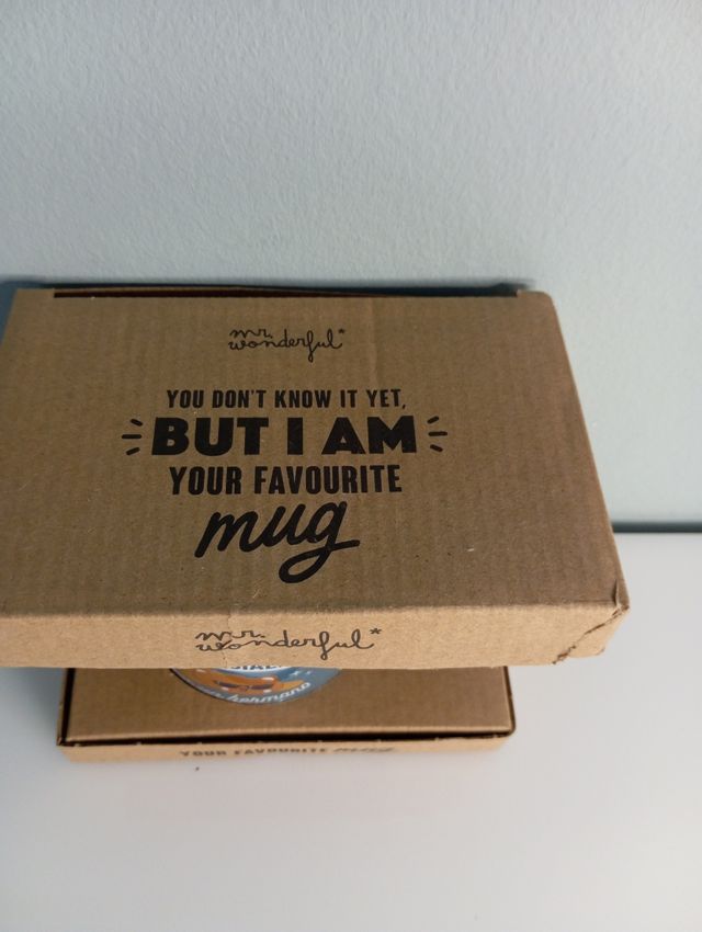 Taza Mr. Wonderful Hermano Genial