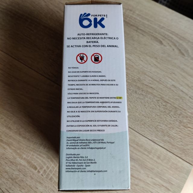 Manta refrigerante mascotas 40x50cm