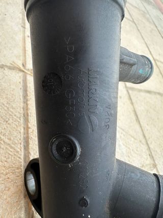 Tubería radiador PA66 GF30