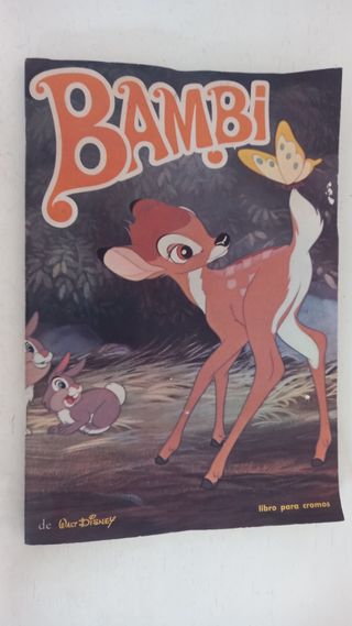 Álbum Bambi Disney Completo