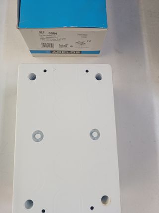 Caja de distribución de superficie para 4 elemento