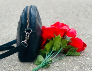 Bolso Brownie bandolera negro