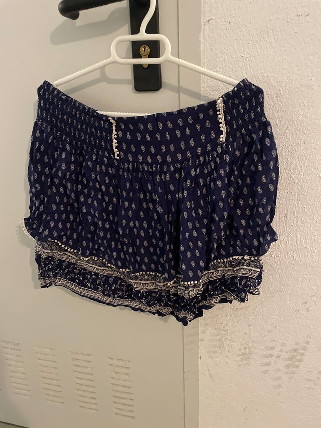Falda boho azul - Talla XL