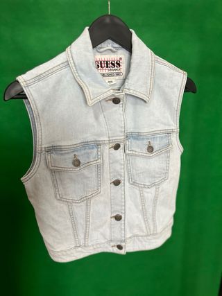 Chaleco vaquero Guess World talla XS -S
