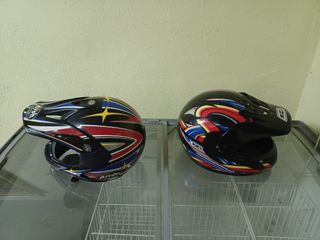 3 Cascos Moto - Oferta