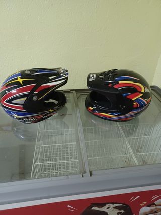 3 Cascos Moto - Oferta