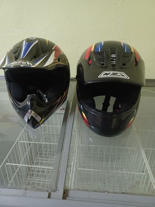 3 Cascos Moto - Oferta