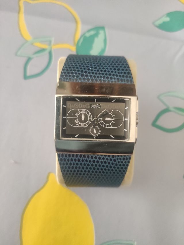 Orologio D&G - Cinturino Pelle Blu