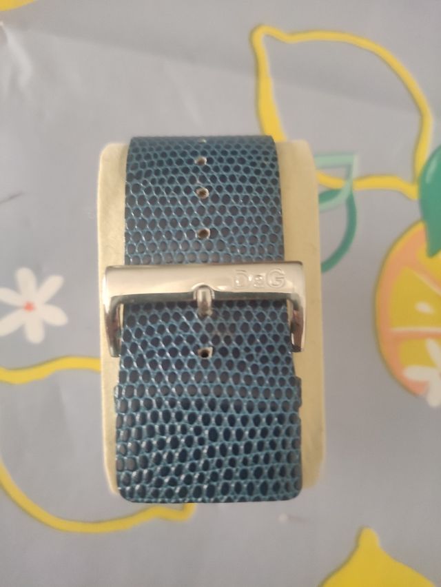 Orologio D&G - Cinturino Pelle Blu