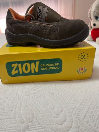 Zapatos seguridad Zion marrones