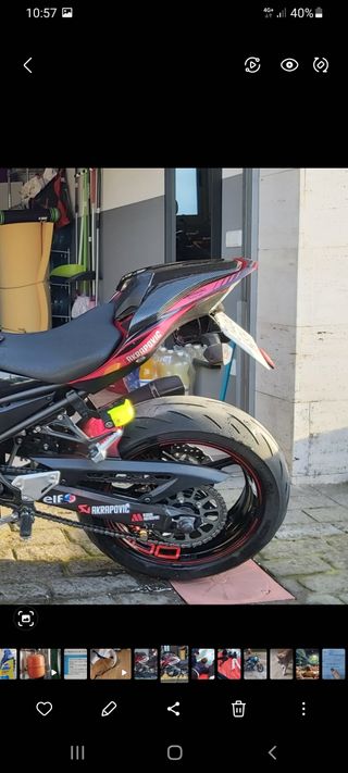 Colín Z900 carbono