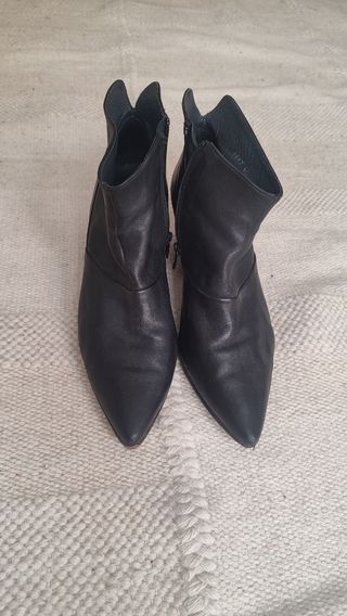 Botines negros Vialis - talla 40