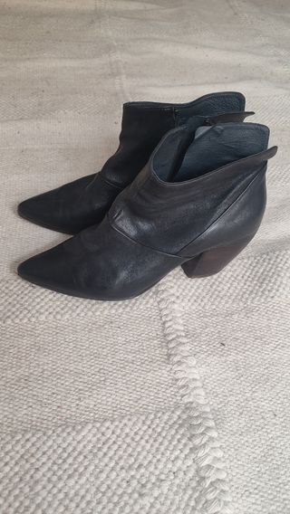 Botines negros Vialis - talla 40