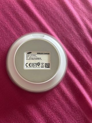 Cargador inalámbrico Samsung