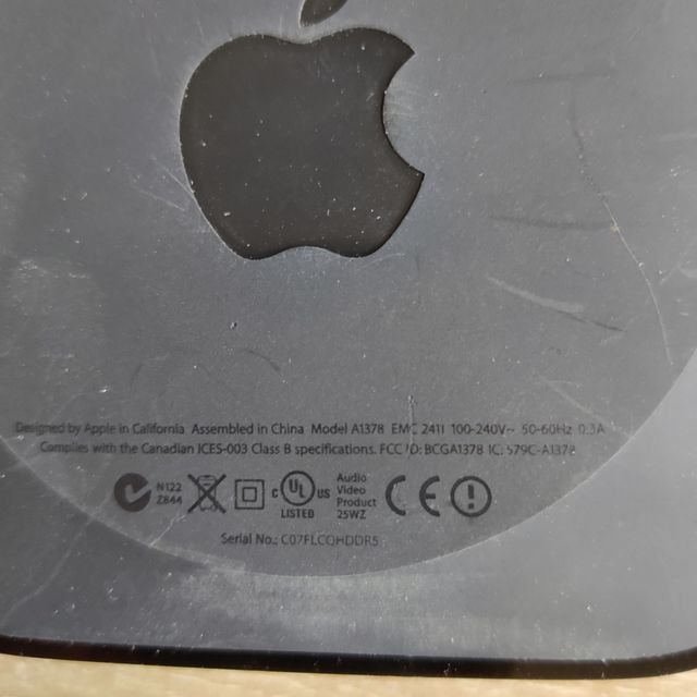 Apple TV + mando a distancia modelo A1378