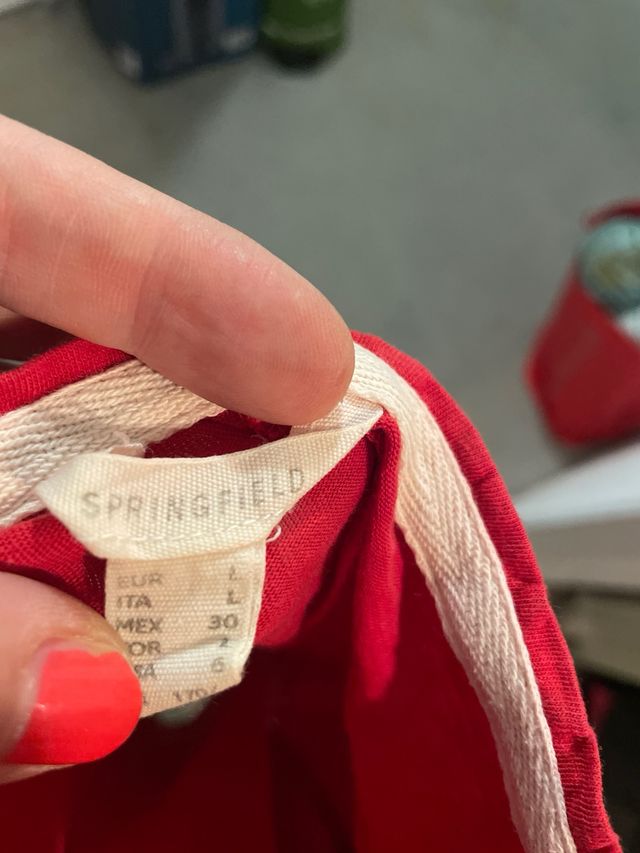 Camiseta roja Springfield