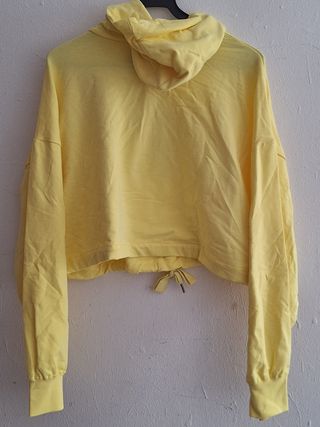 Sudadera amarilla Space Flamingo
