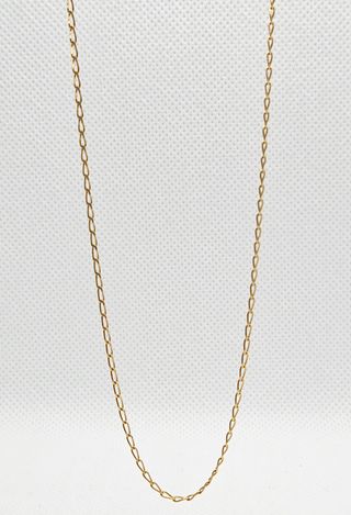Cadena de Oro 18K, Cartier Bilbaína, 3,27gr, 50cm