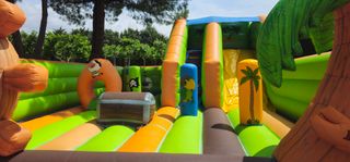 Castillo hinchable infantil Puerto Pirata