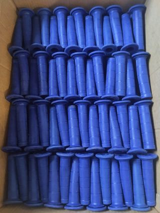 Puños Hebo Moto - Azul y Negro