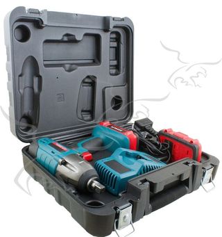 Pistola de impacto con 2 baterías de Litio. 24 v