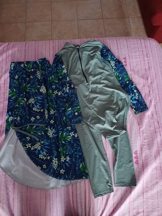 Costume da bagno modesto 3 pezzi