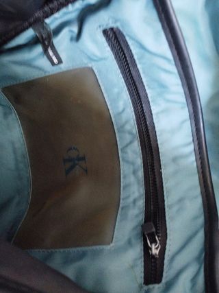 Bandolera Calvin Klein turquesa