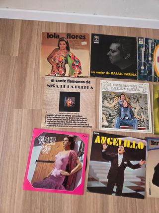 Collezione di dischi in vinile 1970 1980 