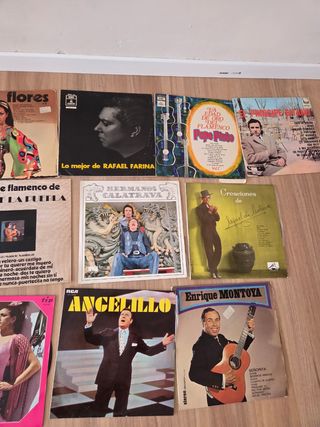 Collezione di dischi in vinile 1970 1980 