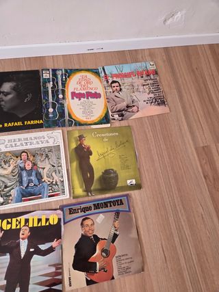 Collezione di dischi in vinile 1970 1980 