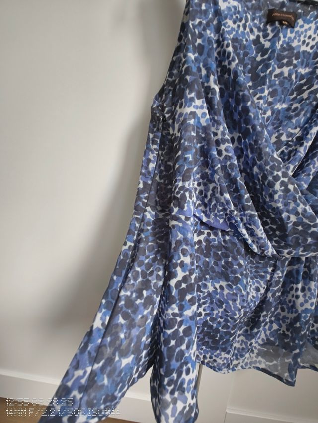 Top Adolfo Domínguez azul - M