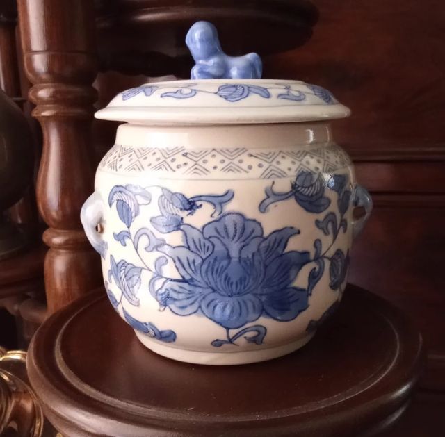 Tarro jengibre antiguo