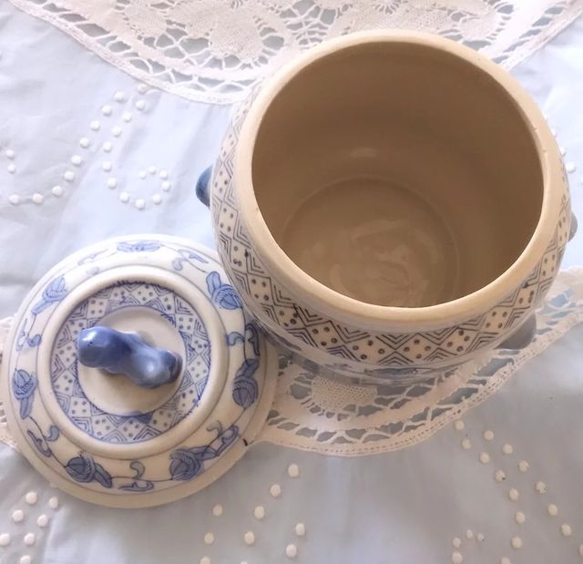 Tarro jengibre antiguo