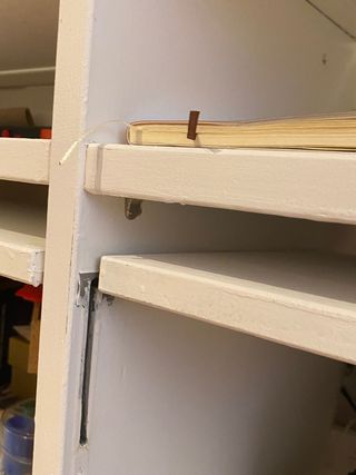 Mueble TV blanco - Estanterías & puertas