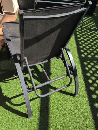 Sillas jardín reclinables y convertibles tumbona