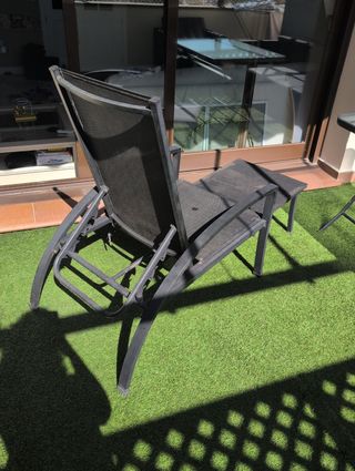 Sillas jardín reclinables y convertibles tumbona