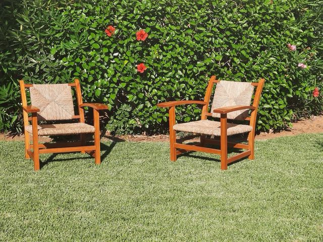 Butaca Torres Clavé - Madera Ratan