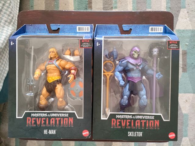 He-Man & Skeletor Mattel Revelation. Nuevos