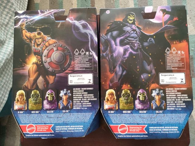 He-Man & Skeletor Mattel Revelation. Nuevos