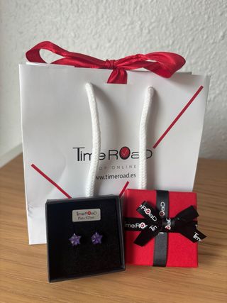 Pendientes TimeRoad plata 925ml 