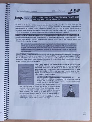 Literatura Universal IES Eras de Renueva