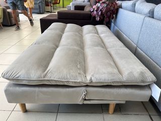 Sofá cama gris - Cómodo y moderno