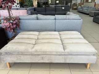 Sofá cama gris - Cómodo y moderno