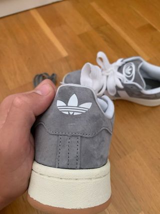 Zapatillas Adidas Campus Gris
