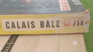 Treno elettrico Calais Bâle degli anni '60